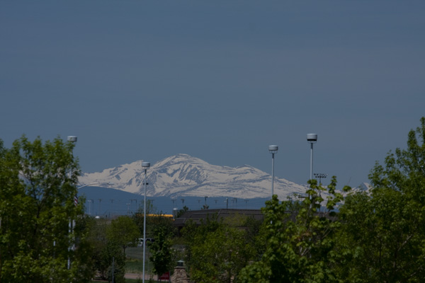 The 70-200 at f9.0 zoomed to 200mm The Rocky Mountains