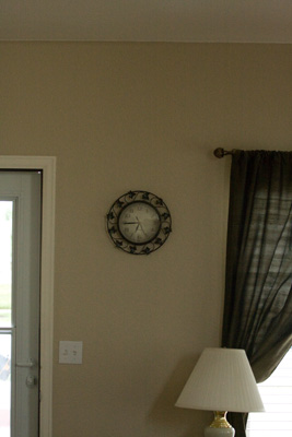 The 70-200, at f4.0 zoomed to 70mm What time is it?