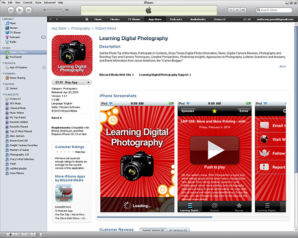 Learning Digital Photography App Learning Digital Photography App