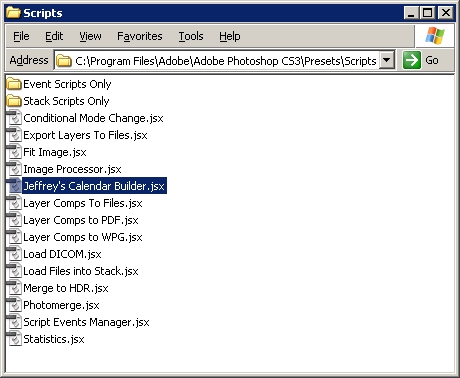 Step 02 - Copy script to Photoshop Folder Step 02 - Copy script to Photoshop Folder