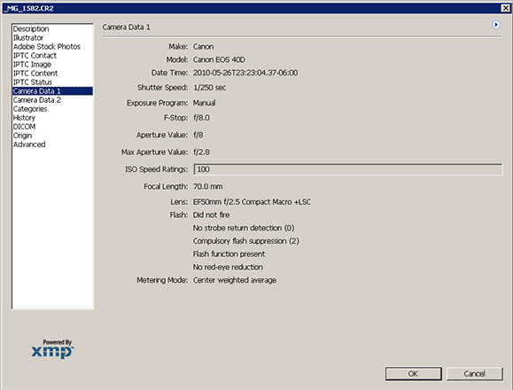 EXIF Data EXIF Data