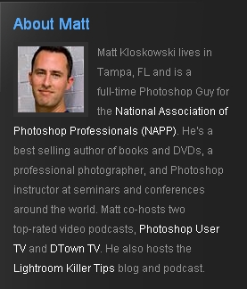 Matt Kloskowski Matt Kloskowski