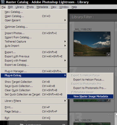 Lightroom Interface
