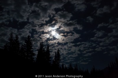 Moon and Clouds