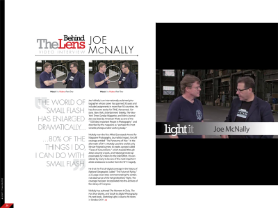Joe McNally in Light It!