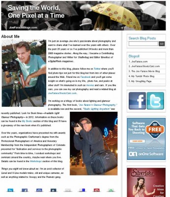 Joe Farace Blog Joe Farace Blog