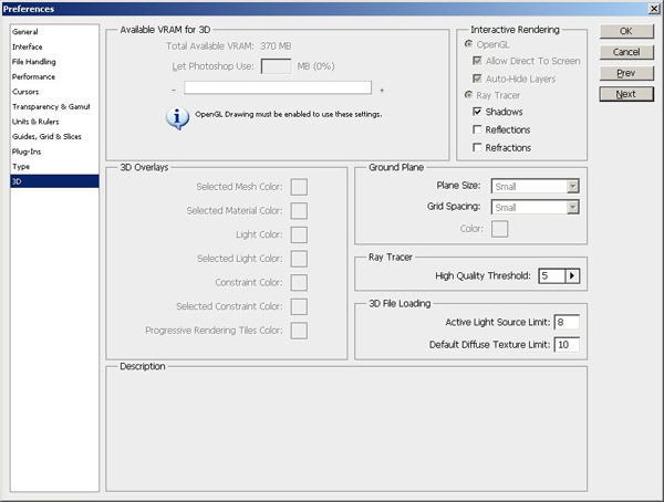 PS Preferences