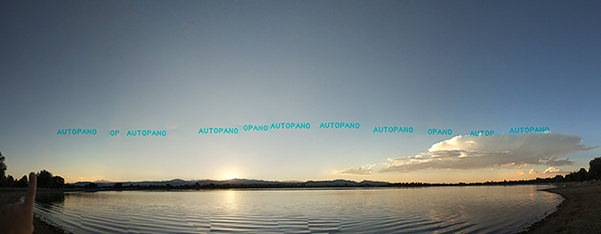 August Sunset (original pano stitching) August Sunset (original pano stitching)