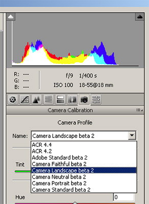Canon Camera Profiles